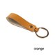 thumbnail image 4 of Yuarrent Llavero Colgante de cuero Cuerda de vehículo de negocios Cuerda Unisex Simple Casual Corto Hecho a mano Correa artesanal Moda Artesanía Naranja, 4 of 6