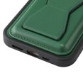 thumbnail image 6 of TECH CIRCLE with iPhone 11 case,for iPhone Series Rugged Rubber Durable with kickstand Cover,shock and scratch resistant,Leather+TPU Case for iPhone 11,Green, 6 of 6