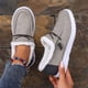thumbnail image 2 of Zapatos de mujer de talla grande con relleno de algodón, de otoño e invierno, de estilo europeo y americano, con punta redonda, cordones, forro polar, cálidos y peludos, 2 of 5