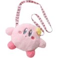 thumbnail image 1 of Messenger Bag Pink Cartoon Plush Kirby Cosmetic Cosmetic Bag Cute Handbag Shoulder Bag Storage Bag Shoulder Bag, 1 of 4