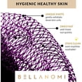 thumbnail image 4 of BELLANOMI African Net Sponge - Authentic Sapo Exfoliating Net, Ethically sourced from Nigeria, 45" Long Back Scrubber, Quick Dry Loofah Alternative for Gentle Exfoliation Daily Use, 4 of 8