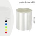 thumbnail image 2 of Battery Wrap 2 5/8" 66mm Flat 20ft PVC Heat Shrink Tube Wraps Clear, 2 of 5