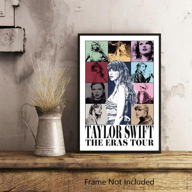 Taylor Swift Fans Gifts - Taylor Poster Wall Art Music Cover Album Posters  Songs for Wall Room Decor Painting Paper HD Print Bedroom Livingroom  Decorations 11.7x15.6 