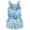 Blue, variant on TUOBARR Newborn Toddler Baby Girl Clothes Rompers Denim Blue Cotton Washed Jeans Sleeveless Bow Jumpsuit Blue (1-6Years)