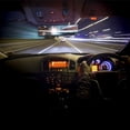 thumbnail image 5 of Universal Broadway 300mm Wide Convex Interior Clip On Rear View Clear Mirror,White,300MM, 5 of 5