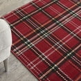 thumbnail image 2 of Nourison Grafix Plaid Red 3' x 5' Area Rug, (3x5), 2 of 8