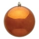 thumbnail image 1 of Adorno Bola Brillante Vickerman Cobre 10 cm Plástico Irrompible, 1 of 1
