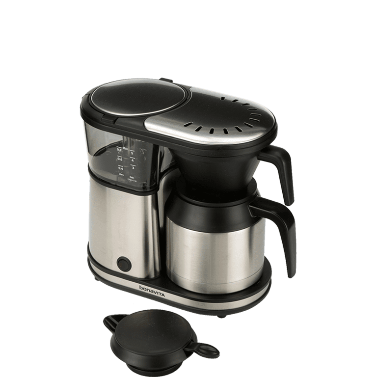 Free Shipping! Bonavita 5-Cup Stainless Steel Carafe Drip Coffee Maker  Brewer - Walmart.com - Walmart.com