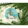 thumbnail image 2 of Berger Blanc Suisse Christmas Ceramic Ornament, 2 of 3