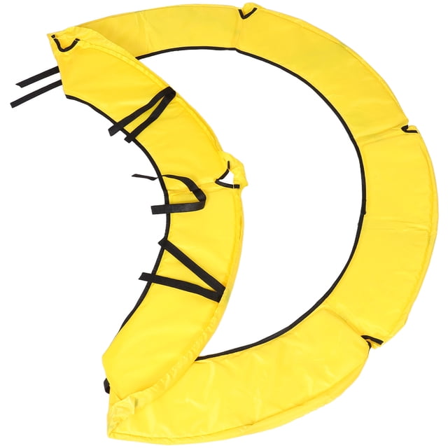 CTIRCHIU Trampoline Safety Pad Yellow Oxford Cloth for Parents Prevent Injuries 1Pack