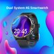thumbnail image 3 of Reloj inteligente Irfora DM30 4G Reloj inteligente Pulsera deportiva WiFi GPS BT Smartwatch Pantalla táctil Android 9.1 Soporte Nano Tarjeta SIM Llamada telefónica Cámara dual de 5MP Monitor de frecue Irfora Reloj inteligente, 3 of 7