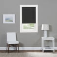 thumbnail image 2 of Traditional Elegance Cordless Sunrise 1" Light Filtering Mini Blind 39x64 - Black, 2 of 2