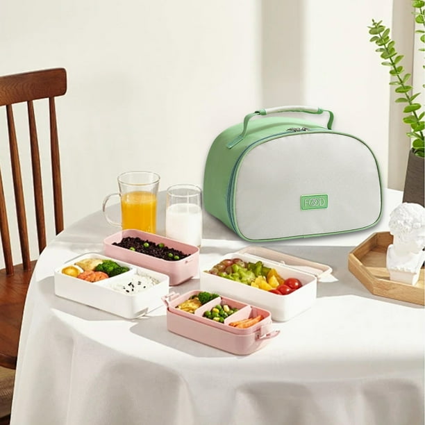 ZoneYan Panier Repas, Sac à Lunch Isolé, Sac à Lunch Étanche, Petit Sac