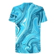 thumbnail image 5 of Styesk T-Shirts pour Hommes Mode Hommes Confortables Imprimés Manches Courtes Col Rond Blouses Chemises, 5 of 5
