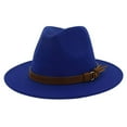 thumbnail image 1 of Fedora Adjustable Breathable Felt Men Vintage Style Hat for Hiking, 1 of 9