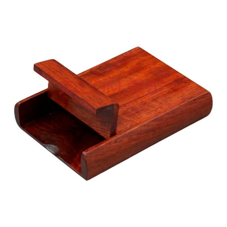 

Lunch Box Exquisite Name Card & Elegant Solid Wood Desk Accessory Organizer & Storage