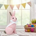 thumbnail image 4 of Easter Gifts,Easter Bunny Decorations Spring Rabbit Decors Figurines Tabletopper Decorations for Party Home Holiday Cute Bunny Easter Day Decor, 4 of 6