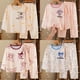 thumbnail image 2 of Sanrios Hellokittys Kuromi Cinnamoroll My Melody conjunto de pijamas para niños primavera otoño ropa de descanso para niñas traje de casa de manga larga para niños, 2 of 5