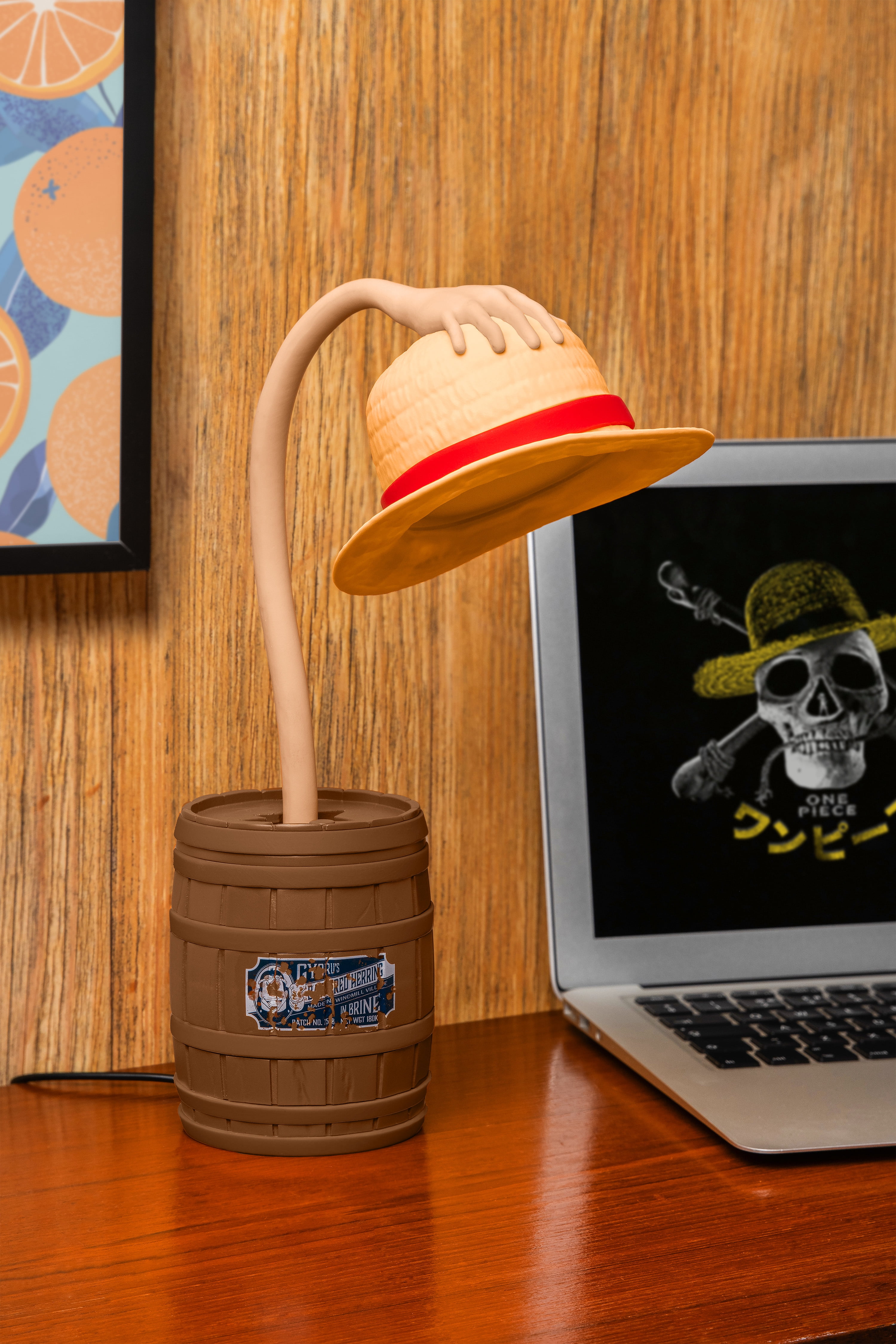 Straw Hat Posable Light