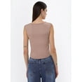 thumbnail image 6 of Ruched Square-Neck Blouse, 6 of 6