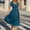 Navy, variant on Women's Printed Casual Round Neck Button Down Short Sleeve Knee Length Sun Dress Tunic Dresses for Women Summer Dresses for Women V Neck Summer Dress for Women Petite Maxi Dress for Short Women Hi Low