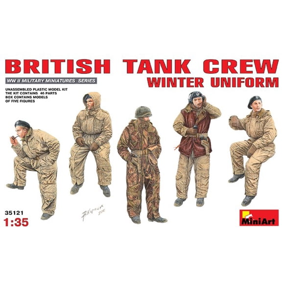 MiniArt 35121 1:35 British Tank Crew Winter Uniform