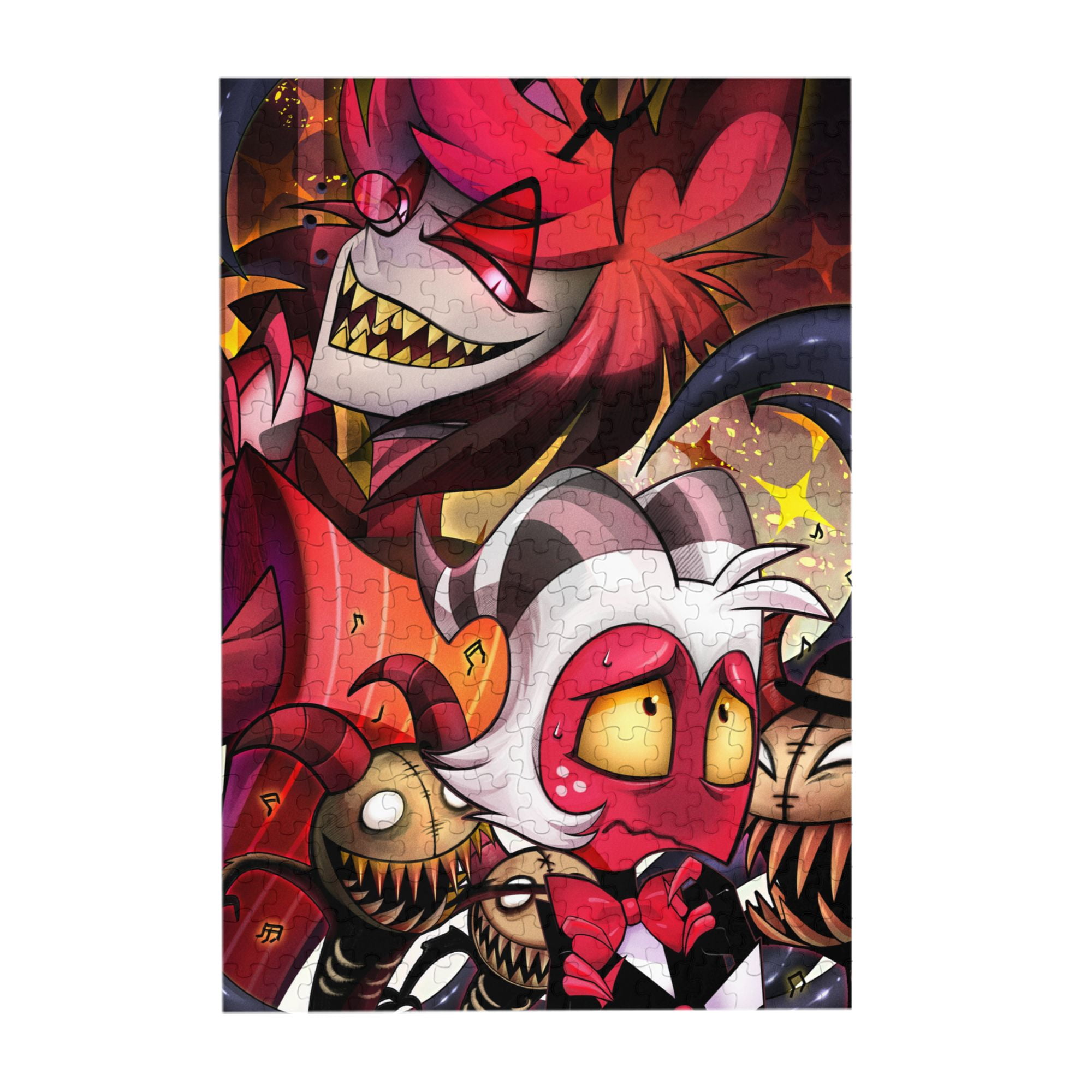 1000 Pieces Hazbin Hotel Helluva Boss Puzzle for Adults and
