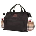 thumbnail image 2 of D KENSINGTON ALL AROUND DELUXE SHOW TOTE BLUE ICE PLAID, 2 of 2