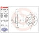 thumbnail image 2 of Par de DISCOS HIPERVENTILADOS IBIZA 2013 al 2017 SEAT 1.2L L4 Traseros BREMBO ., 2 of 5