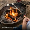 thumbnail image 2 of Nexgrill Extendable Roasting Grill Fork Stick, 6-Pack 32" Roasting Sticks, Dual Fork Grilling & Cooking Accessory for BBQs, Tailgating, Camping, Outdoor Cooking, 530-0023G, 2 of 7