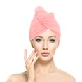 thumbnail image 3 of Gorro de toalla para el cabello, gorro grueso de secado rápido para mujeres, turbante absorbente de secado rápido para el cabello, 3 of 5