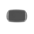 thumbnail image 2 of Vitrinor Borosilicate Grey Rectangular Tray 35X22X5 Cm (2,6L), 2 of 4