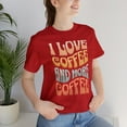 thumbnail image 5 of Coffee Lover, Bella & Canvas, Unisex Cotton Short Sleeve T-Shirt, XS to 5XL, 5 of 6