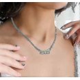 thumbnail image 5 of Collar con colgante de número de año de nacimiento de Less Steel para mujer, 1980-2022--2021 - Código de producto 30261 2021, 5 of 5