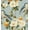 Blue Orange, variant on Green Leaf Wallpaper Peel and Stick, Vintage Floral Leaves Contact Paper 17.5" x 78.7", Botanical Vinyl Wall Paper Self Adhesive Removable Waterproof for Room Bedroom Shelves Cabinet Table Decor