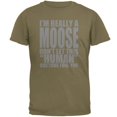 thumbnail image 1 of Human Moose Costume Mens T Shirt, 1 of 1