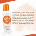 thumbnail image 4 of Punky Temporary Hair Color Spray, Tiger Orange, Non-Sticky, Non-Damaging Hair Dye Instant Vivid Hair Color, 3.5 oz, 2-Pack, 4 of 5