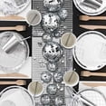 thumbnail image 2 of 4X Camino de Mesa para Fiesta Disco, Camino de Mesa de Aluminio Plateado con Espejo, Cubierta de Mesa Metálica Brillante para Fiesta de Baile Disco, Boda, 2 of 5