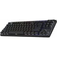 thumbnail image 1 of Logitech G Pro X TKL Lightspeed, Teclado inalámbrico para Juegos, ultraportable, sin sección numérica, RGB LIGHTSYNC, Teclas de PBT, interruptores con Click perceptible (GX Brown) - Negro, 1 of 8