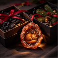 thumbnail image 3 of Pxyqht Animal Theme Print Acrylic Christmas Hanging Trinket Light Weight Pendant Tree Wreath Wall Ornament For Household Indoor Xmas Party Interior Styling, 3 of 5