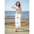 thumbnail image 3 of HAPPY BAY Women's Beach Wrap Bikini Swimwear Cover up Skirt Bathing suit Summer Wraps Sarong Swimsuits for Women One Size Pearl, Paisley, 3 of 5