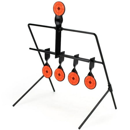 Steel Auto Reset and Spinner Shooting Targets-Black