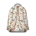 thumbnail image 4 of Fashion Butterfly Student Backpack Colorful Floral Pattern Cute Butterflies Aesthetic Bookbag for Student, 4 of 6