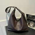 thumbnail image 3 of Bolso de mano texturizado para mujer, estilo retro, de un solo hombro, estilo tote, tendencia de invierno 2025, 3 of 5