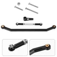 thumbnail image 3 of 1 Set Steering Rod Links Set Metal Accessories Rc Car Toy Replacement Part Tightening Linkage Compatible for 1/12 mn128, 3 of 6