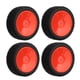 thumbnail image 3 of RC Tires, High Wear Resistance Sturdy 4pcs RC Car Tires Rubber For 1/10 Flat Sports Car ANGGREK Otros Deportes, 3 of 8