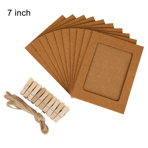10Pcs/Set Hanging Photo Frame Birthday Party Booth Home Decor Photography Props