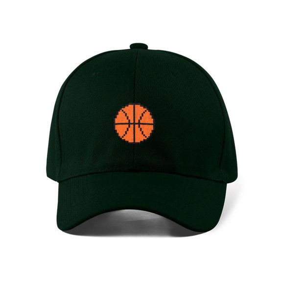Pixelart Basketball Ball Hat  -Image by Shutterstock,  Small