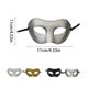 thumbnail image 3 of Accesorios de fiesta sweethay Wrap Antique Carnival Masquerade Gentleman Decoración Halloween plata 20Conjunto, 3 of 6