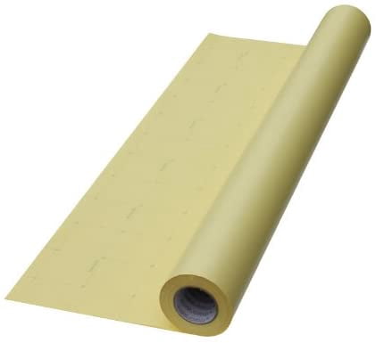 INTBUYING 50inX164Ft Glossy Cold Laminating Film Yellow Self-Adhesive Lamination Vinyl Film 1Roll for Cold Lamina-tor